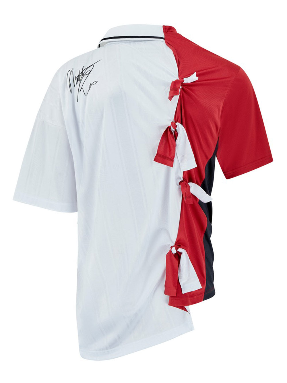 MARTINE ROSE-COLLAGE FOOTBALL TOP-