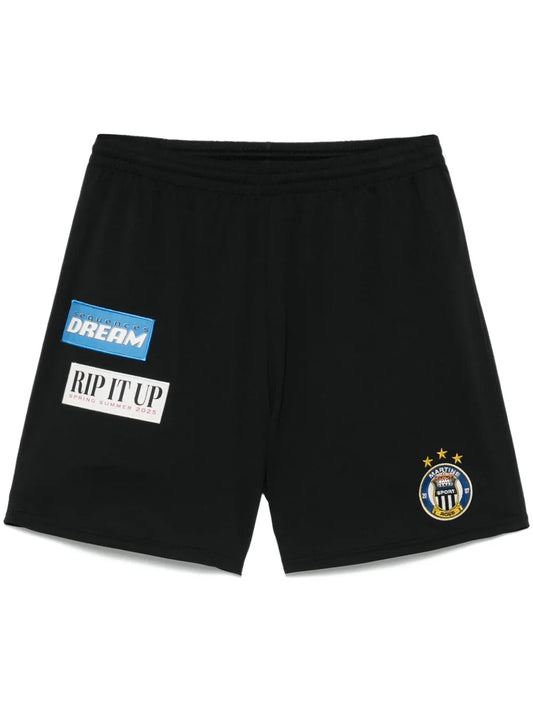 MARTINE ROSE-FOOTBALL SHORTS-