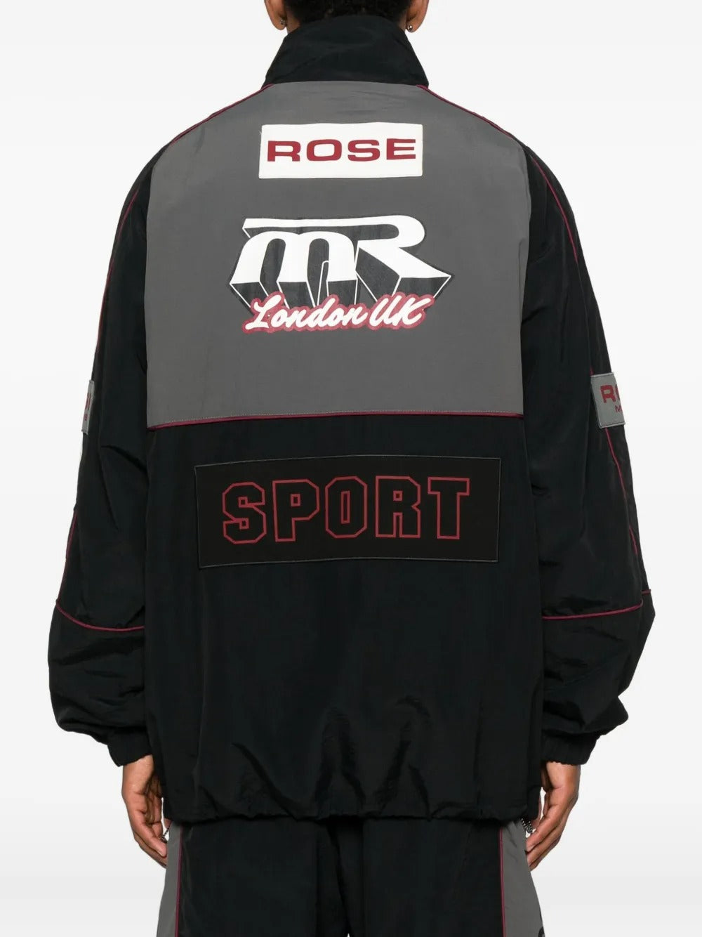 MARTINE ROSE-HOCKEY PULLOVER-121WP01009 BLKGRY – Dope