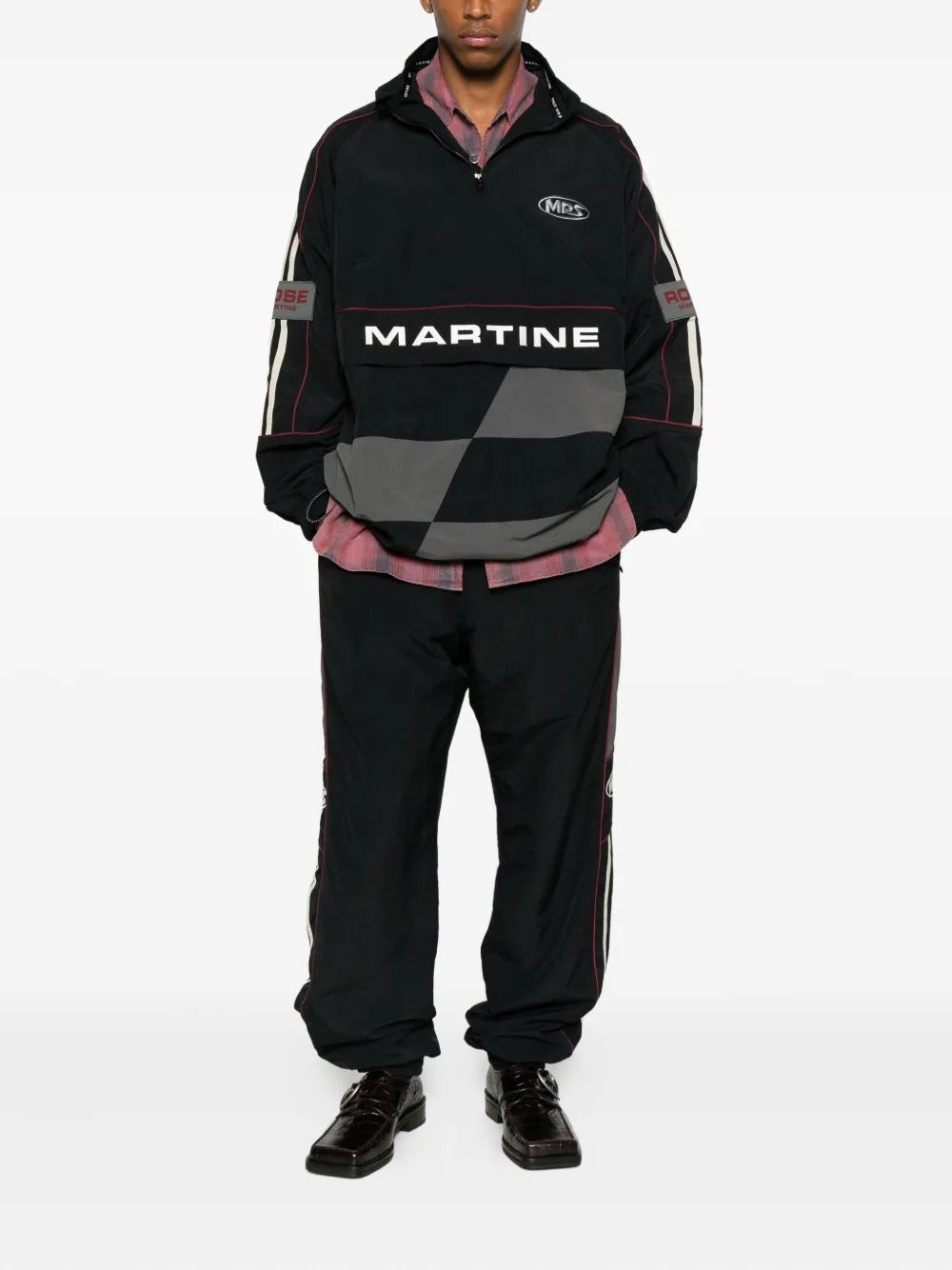 MARTINE ROSE-HOCKEY TRACKPANT-122WP01009 BLKGRY – Dope