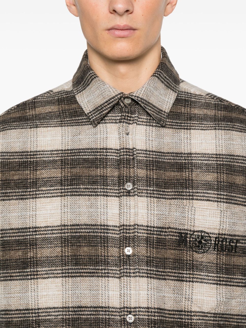 MARTINE ROSE-LS OVERSHIRT-