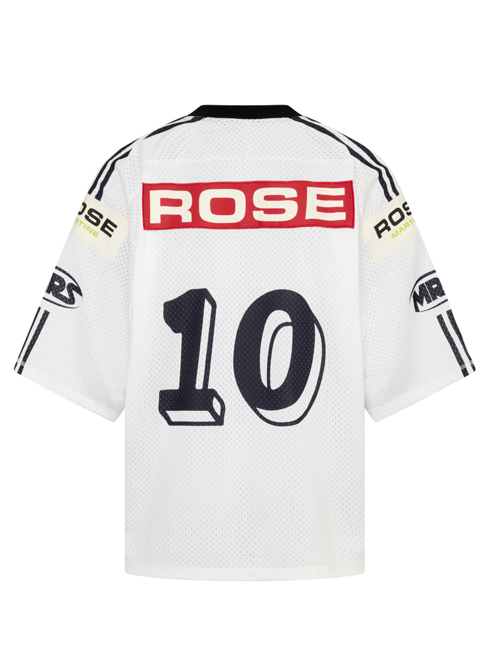 MARTINE ROSE-OVERSIZED HOCKEY TOP-