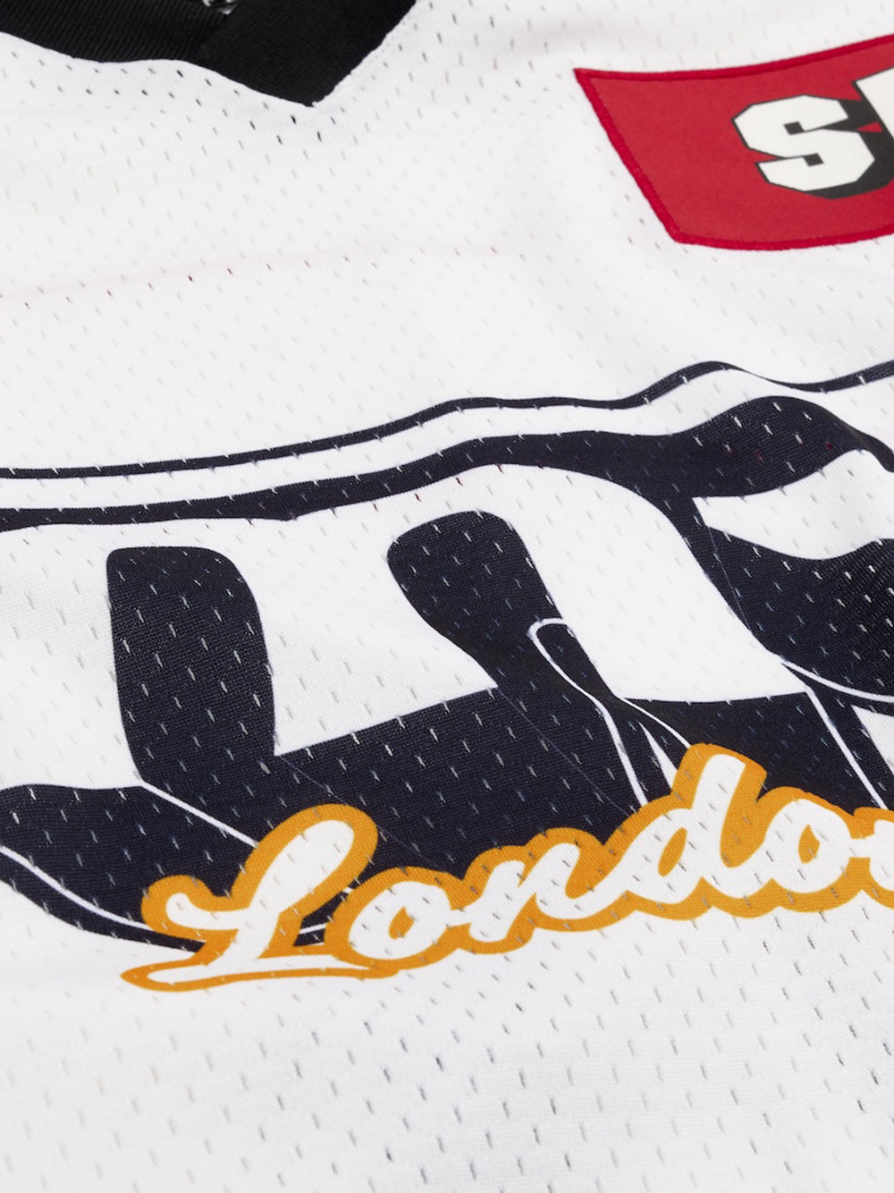 MARTINE ROSE-OVERSIZED HOCKEY TOP-