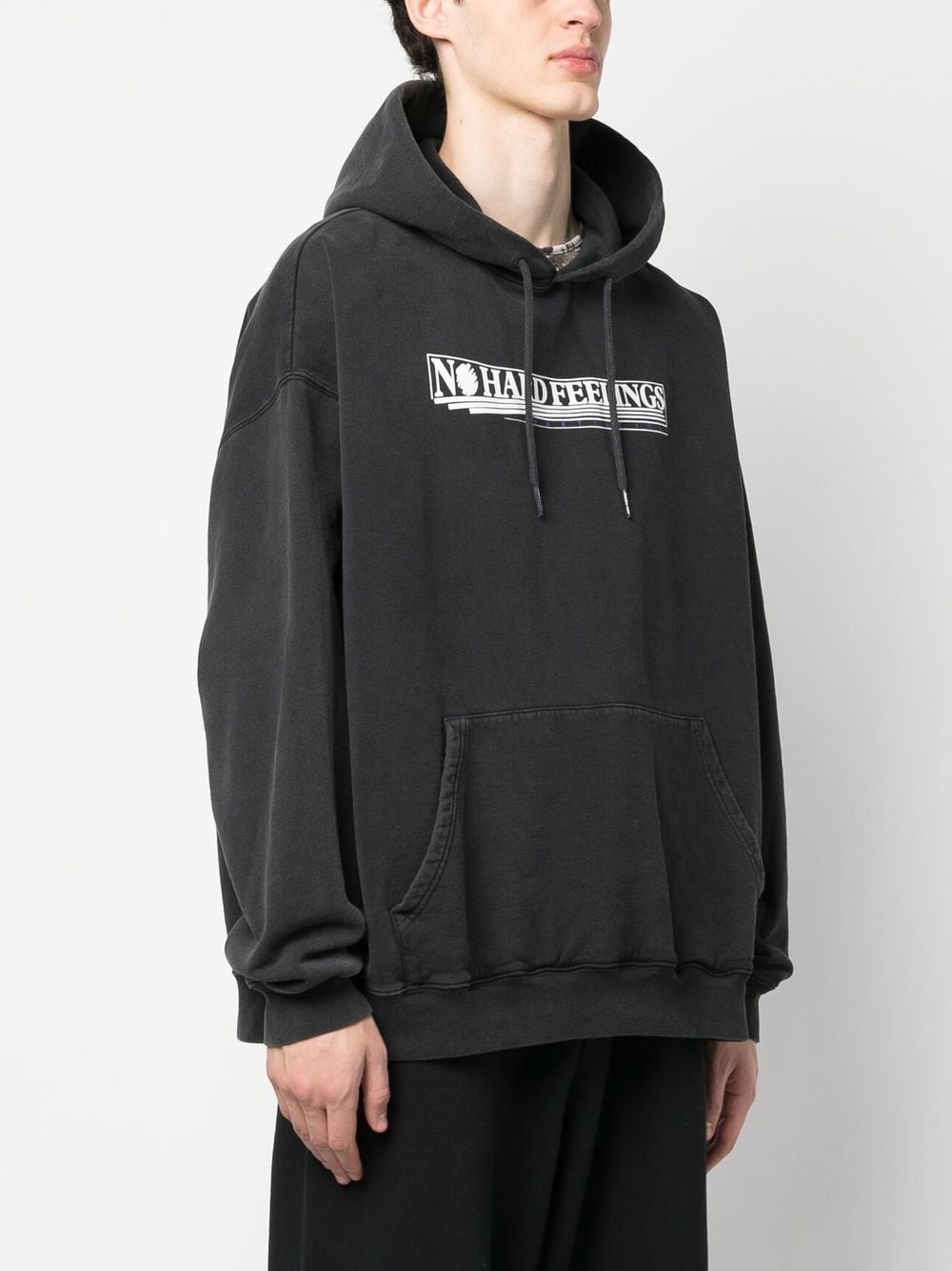 MARTINE ROSE-OVERSIZED HOODIE-MRSS23 633 WABK