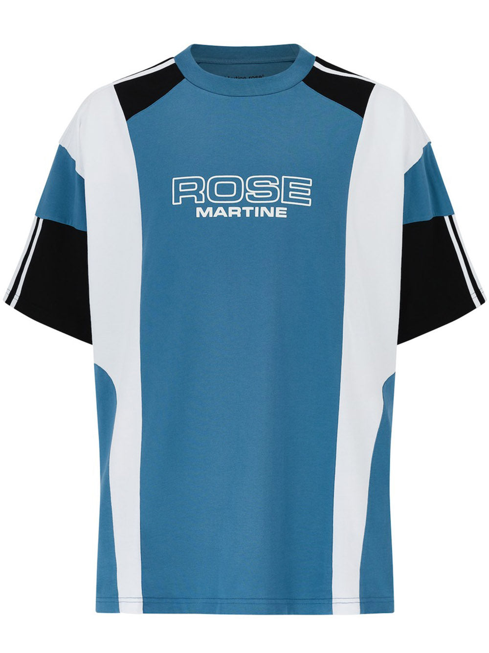 MARTINE ROSE-OVERSIZED PANELLED T-SHIRT-