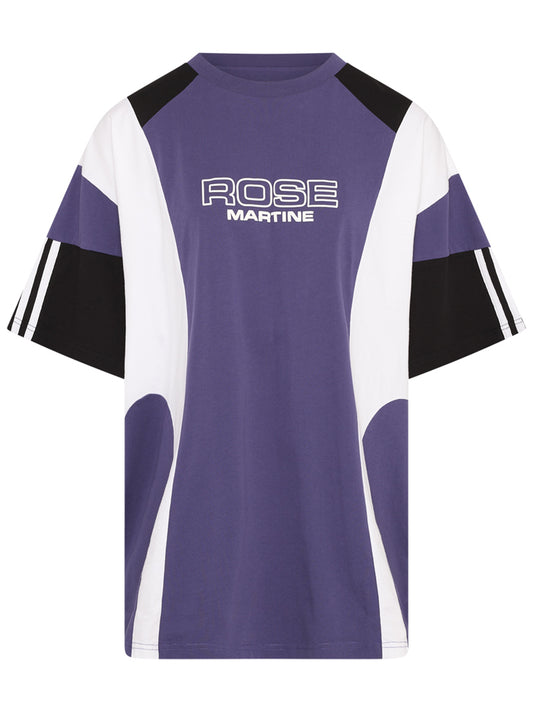 MARTINE ROSE-OVERSIZED PANELLED T-SHIRT-