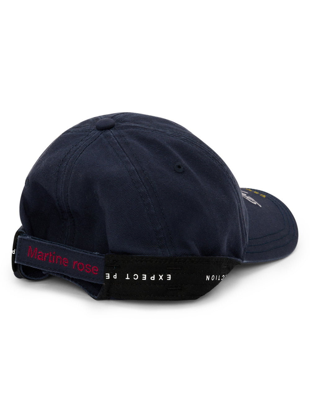 MARTINE ROSE-ROLL BACK CAP-