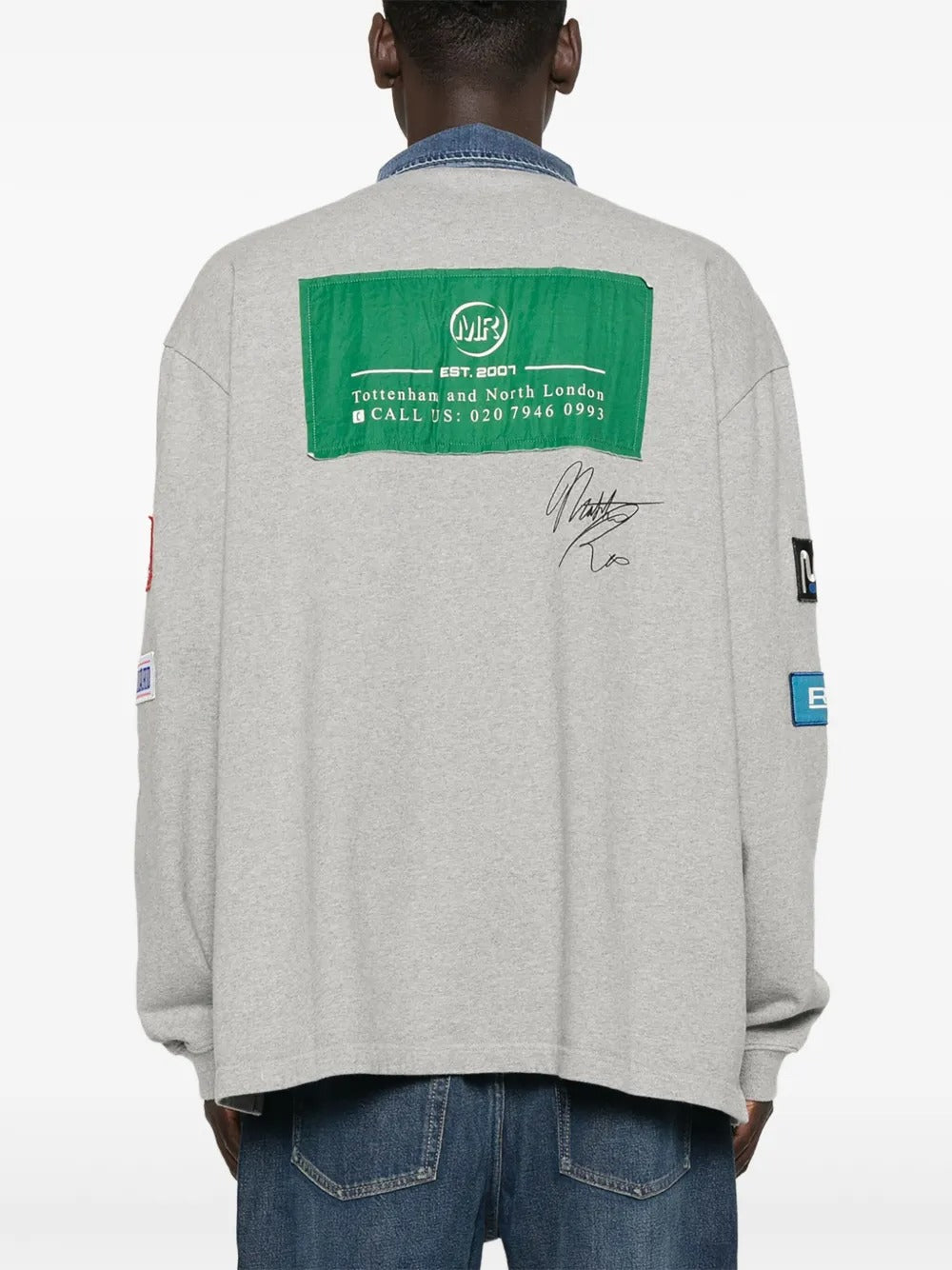 MARTINE ROSE-RUGBY POLO-