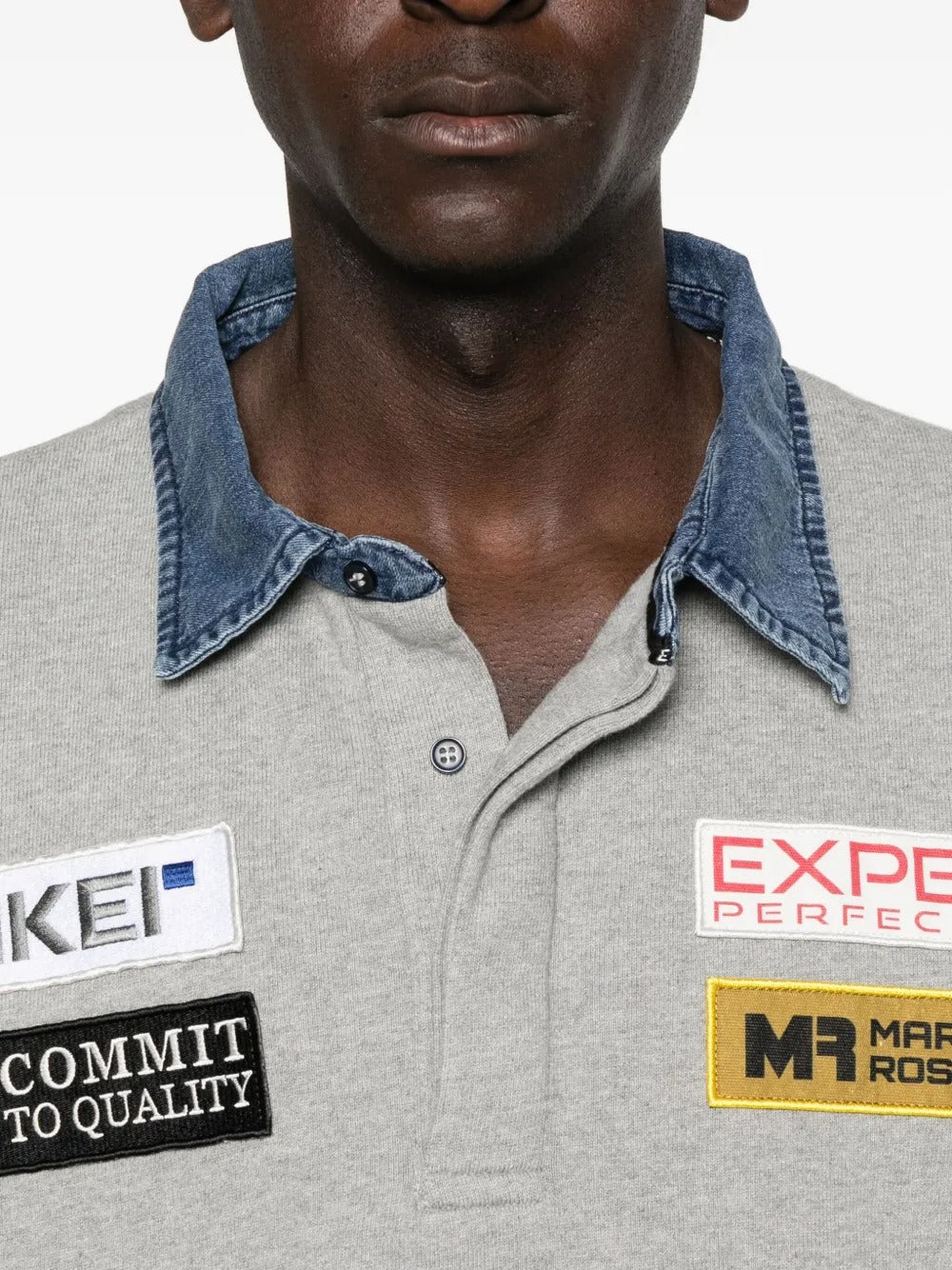 MARTINE ROSE-RUGBY POLO-