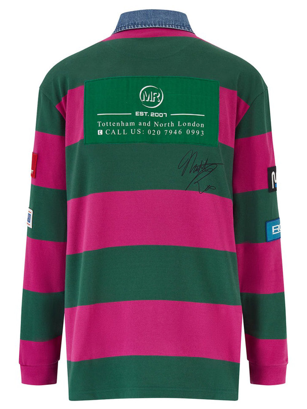 MARTINE ROSE-RUGBY POLO-