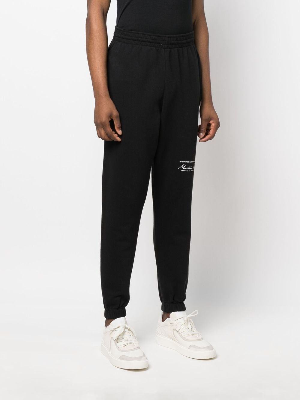 MARTINE ROSE-SLIM LEG TRACKPANT-CMR607 BLACK