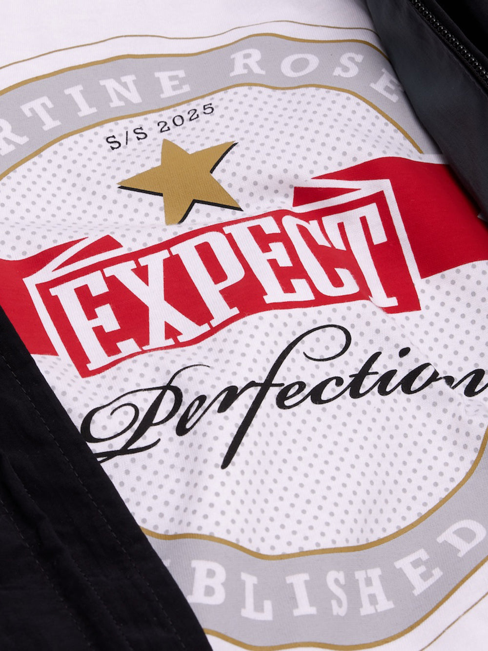 MARTINE ROSE-T-LINING TRACK JACKET-