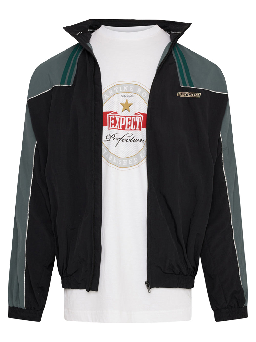 MARTINE ROSE-T-LINING TRACK JACKET-