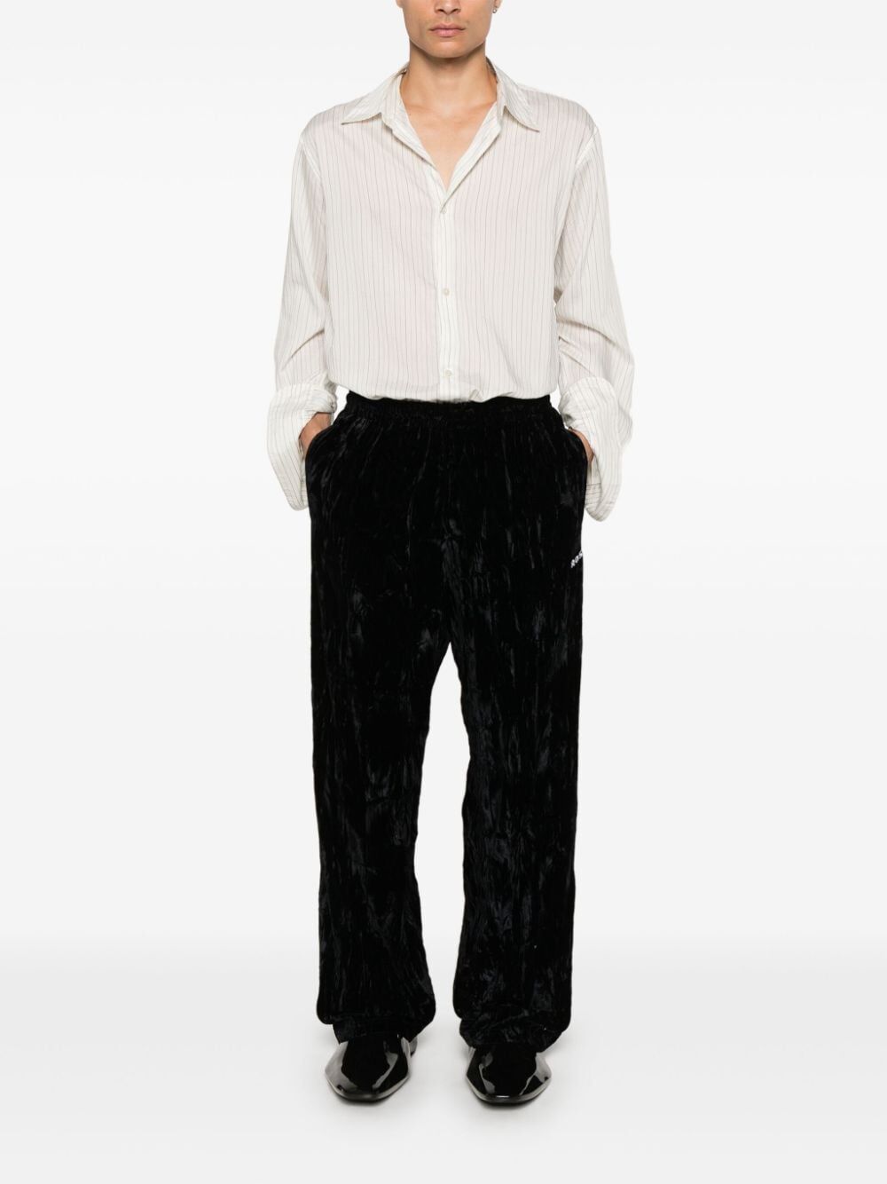 MARTINE ROSE-WIDE LEG TRACKPANT-