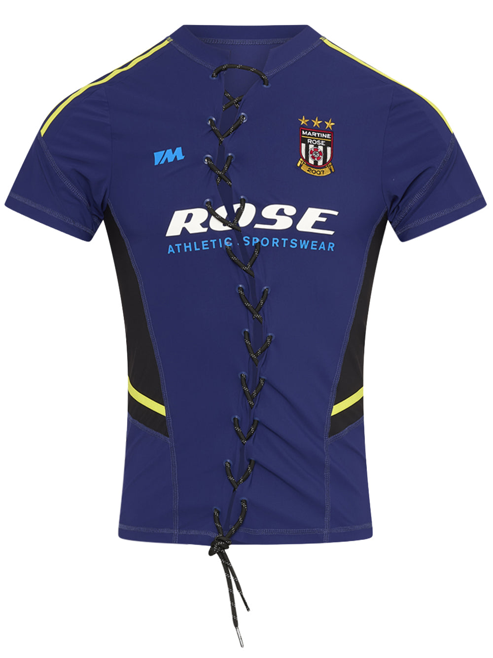 MARTINE ROSE-WOMENS LACE UP FOOTBALL TOP-