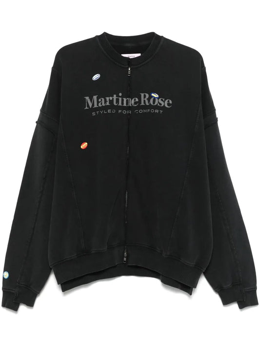 MARTINE ROSE-ZIP UP CREW-