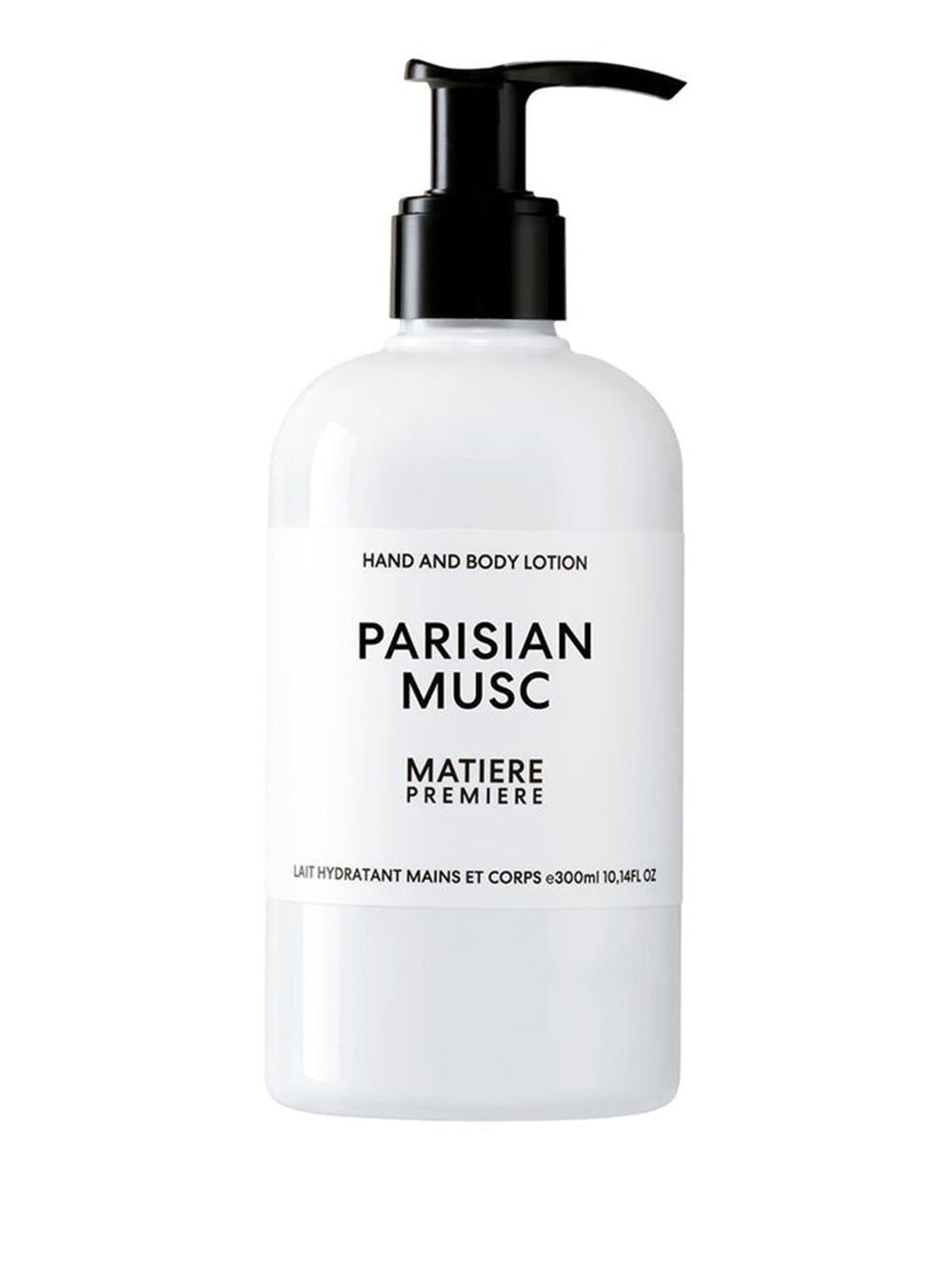 MATIERE PREMIERE-MATIERE PARISIAN MUSC HAND AND BODY LOTION 300 ML-