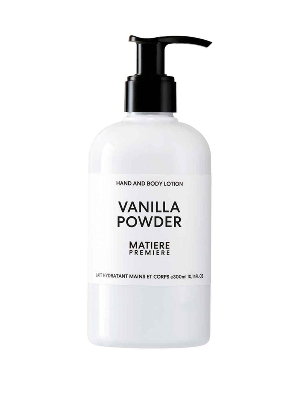 MATIERE PREMIERE-MATIERE VANILLA POWDER HAND AND BODY LOTION 300 ML-