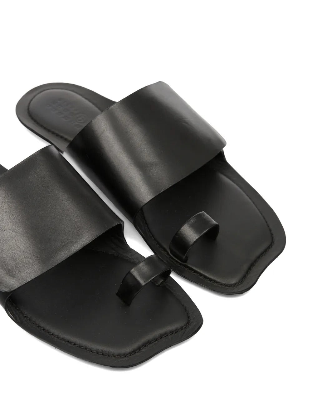 MM6 Maison Margiela-Anatomic leather flip-flop mule-