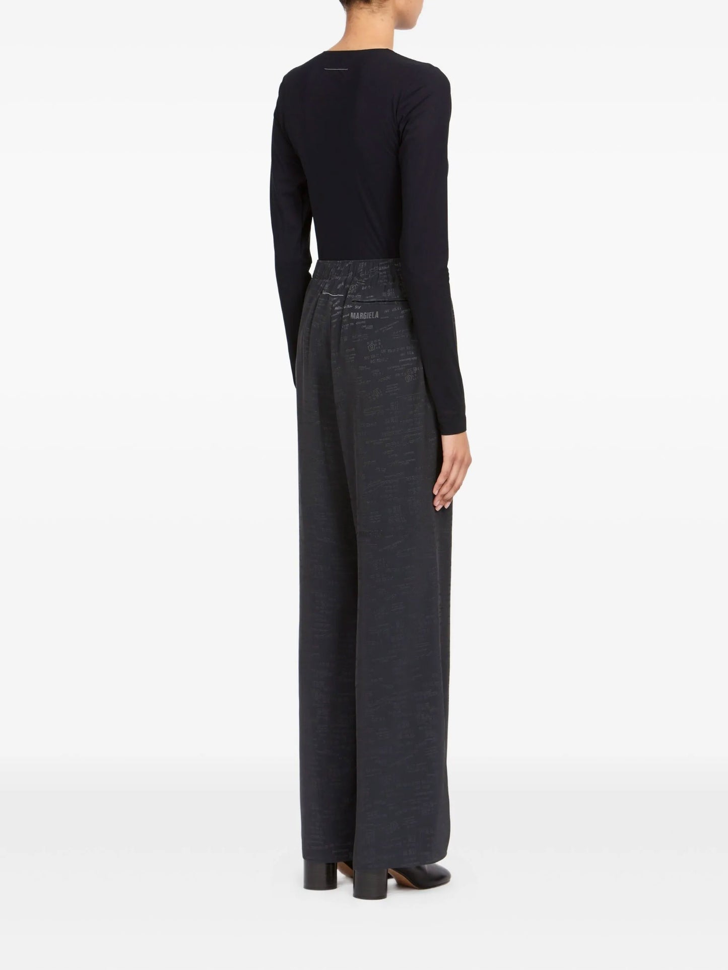 MM6 Maison Margiela-button trousers-