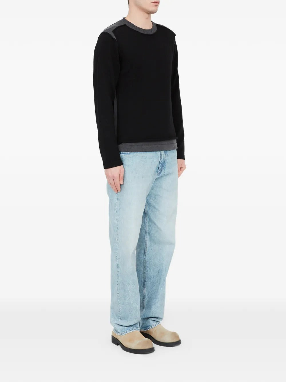 MM6 Maison Margiela-crew neck sweater-