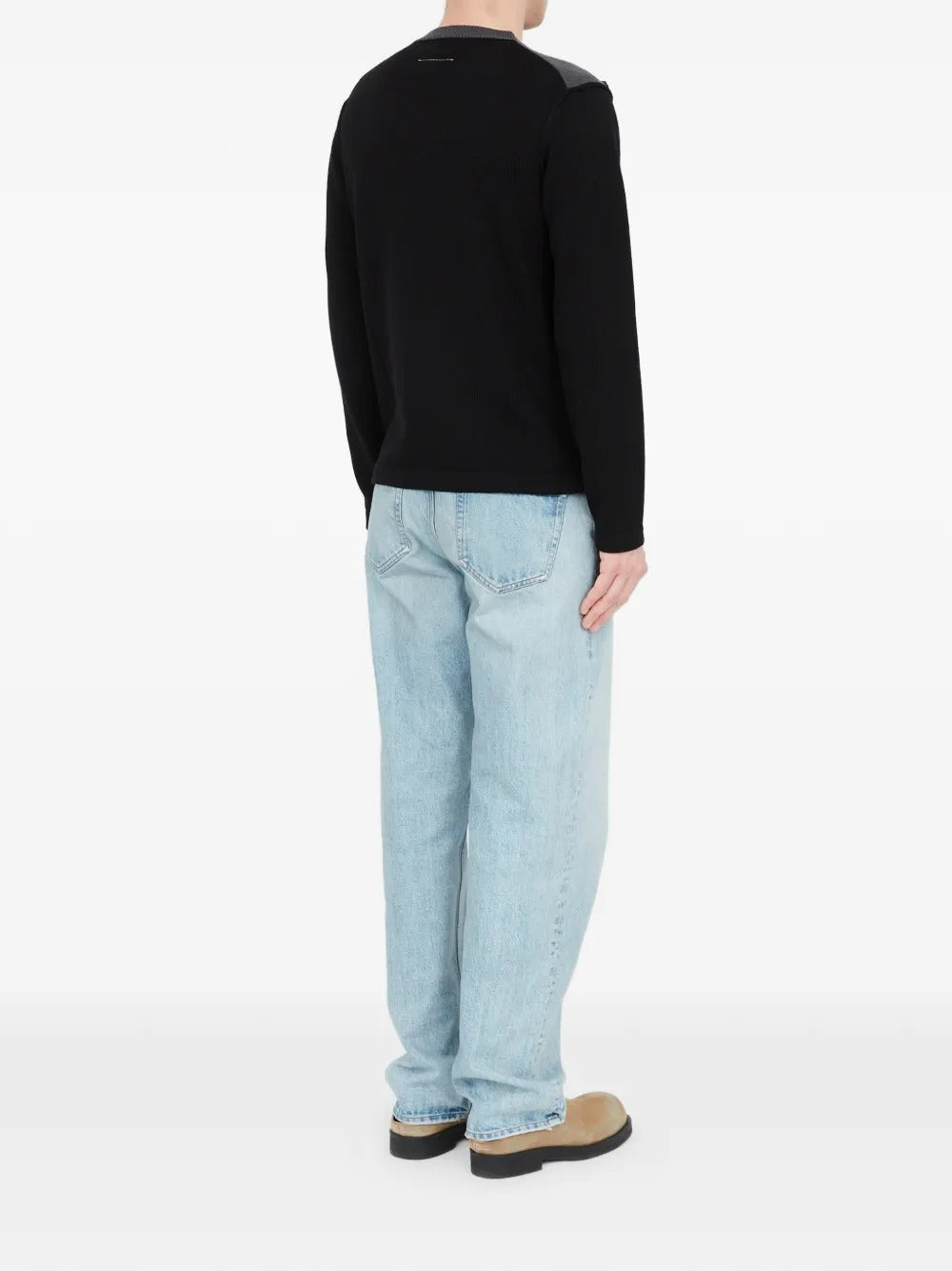 MM6 Maison Margiela-crew neck sweater-