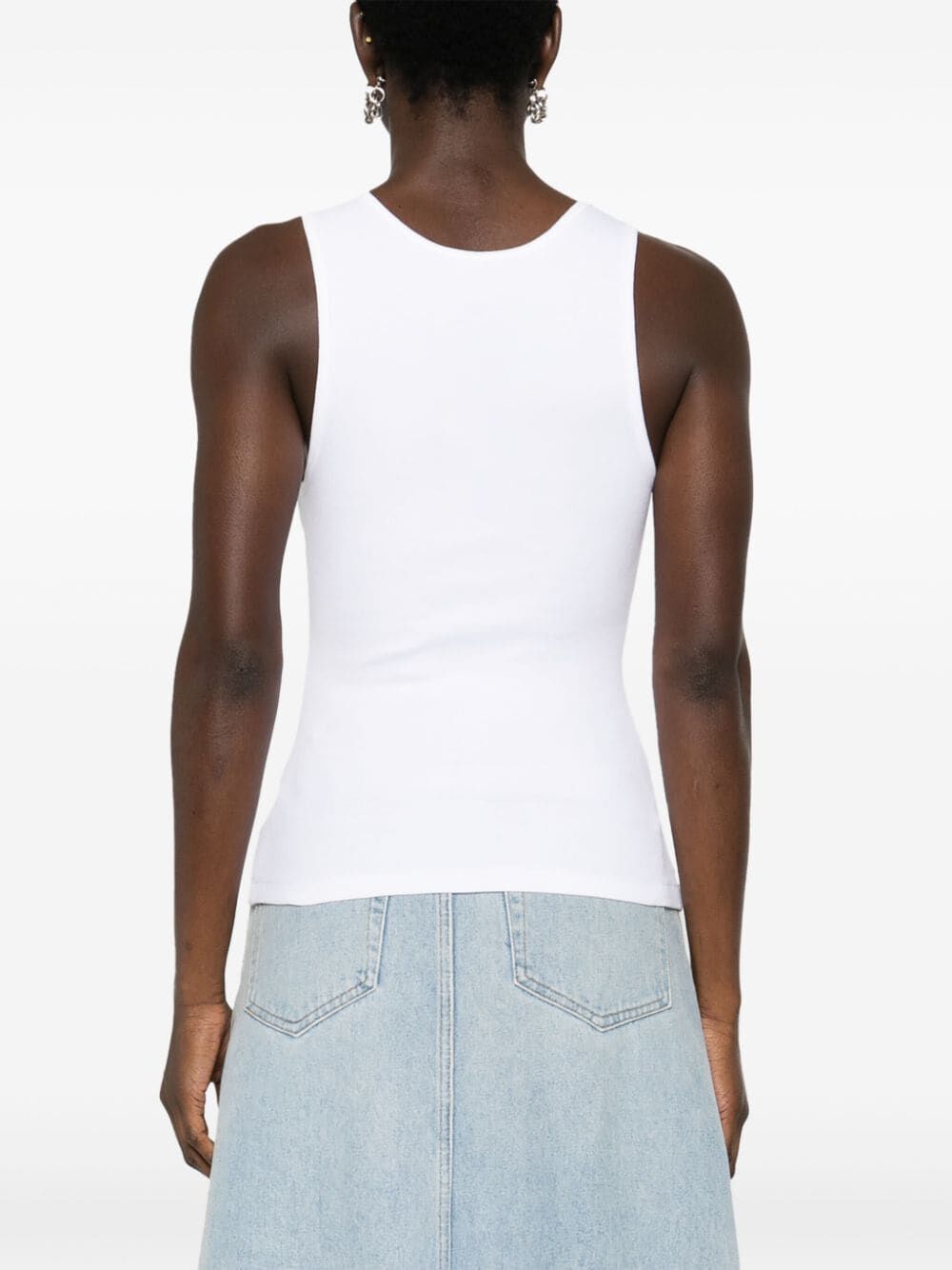 MM6 Maison Margiela-CROPPED TANK TOP-S52NL0067S23965 100