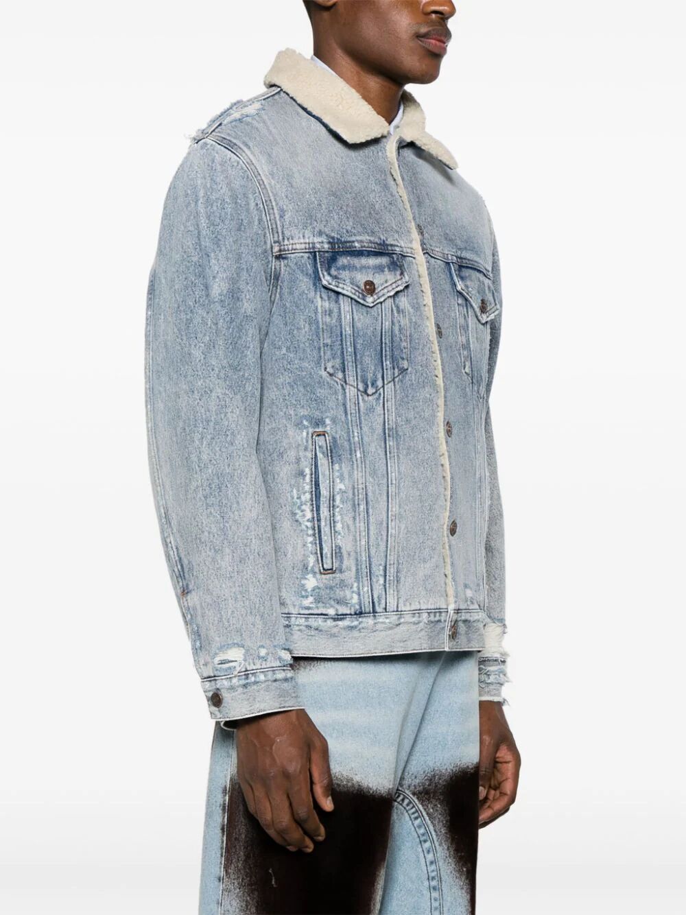 MM6 Maison Margiela-DENIM SPORTSJACKET-S62AN0116S30589 976