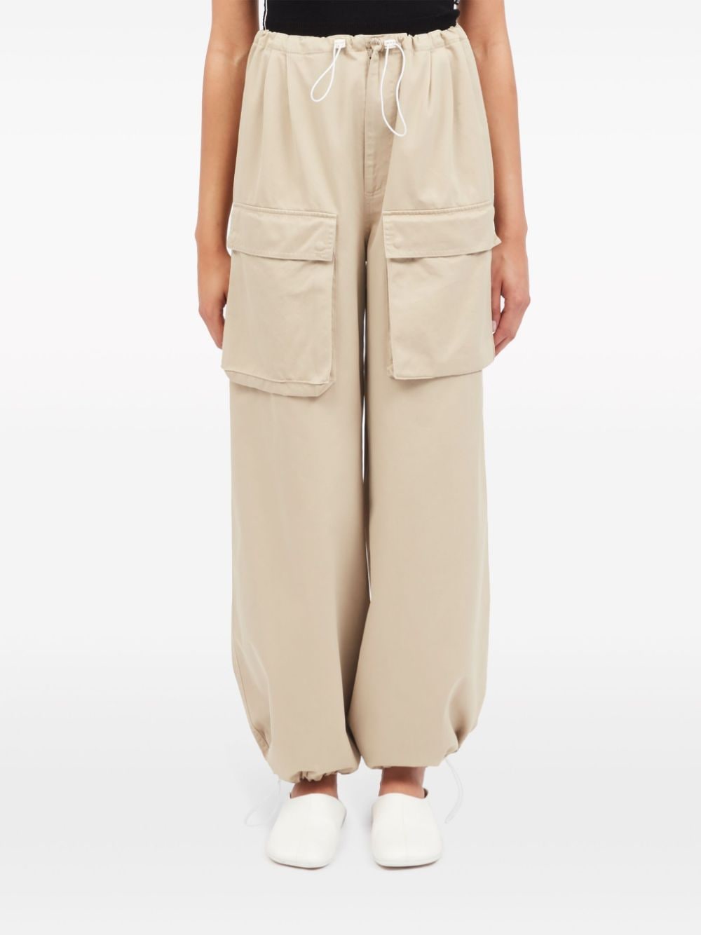 MM6 Maison Margiela-JERSEY CARGO TROUSERS-