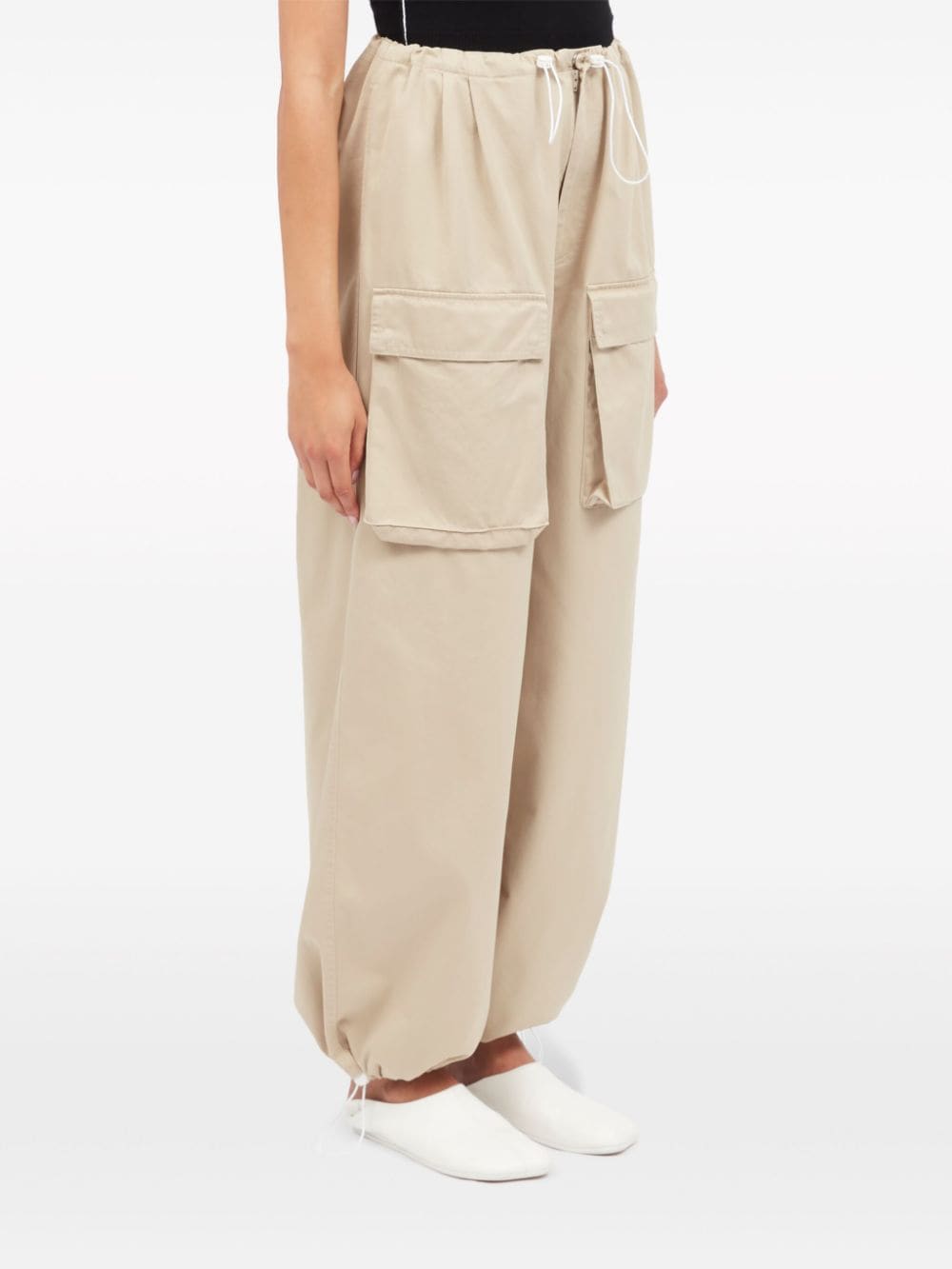 MM6 Maison Margiela-JERSEY CARGO TROUSERS-