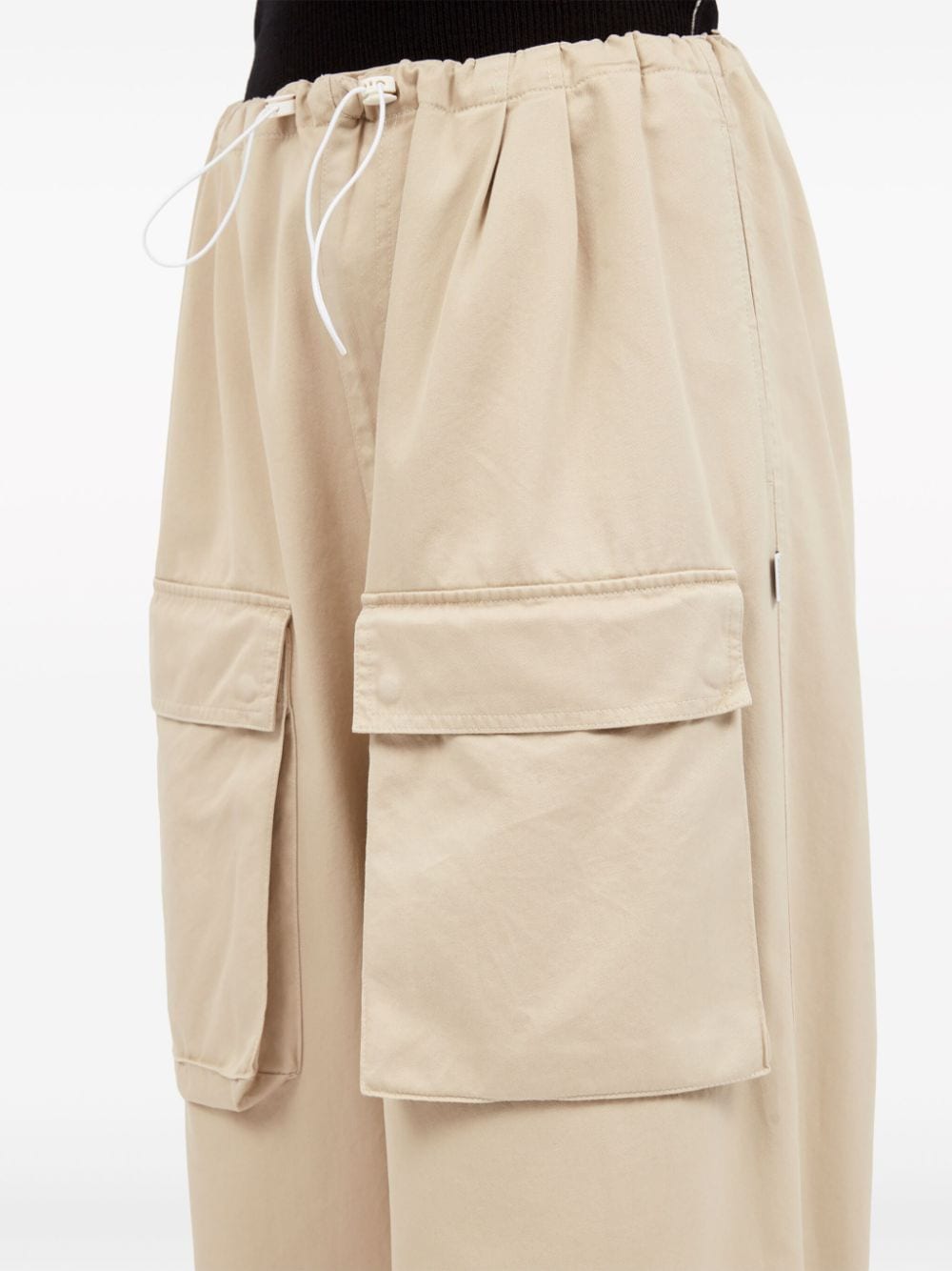 MM6 Maison Margiela-JERSEY CARGO TROUSERS-