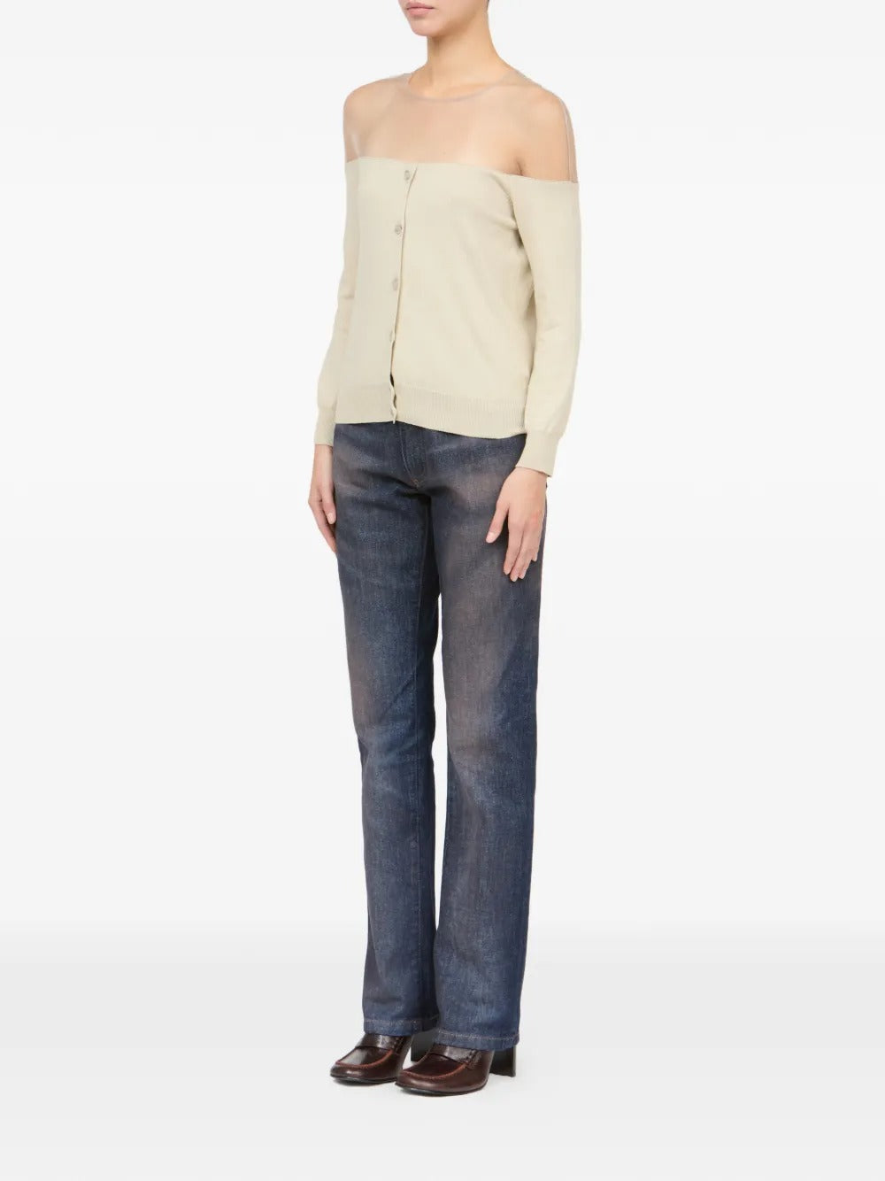 MM6 Maison Margiela-Knitted cardigan-