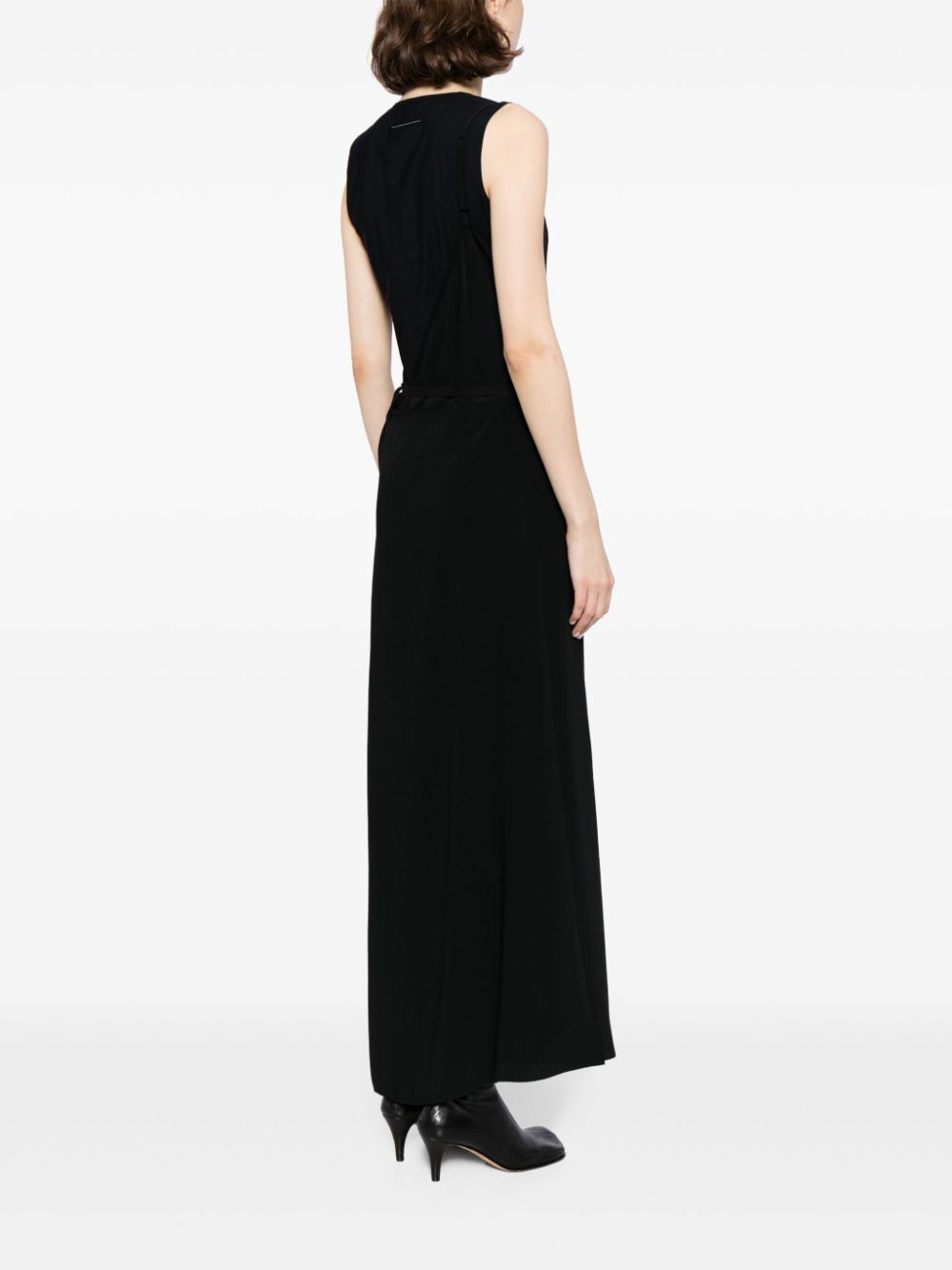 MM6 Maison Margiela-lace-detail maxi dress-S62DG0019MTN009 962 Dope MM6 Maison Margiela-lace-detail maxi dress-S62DG0019MTN009 962 Dope