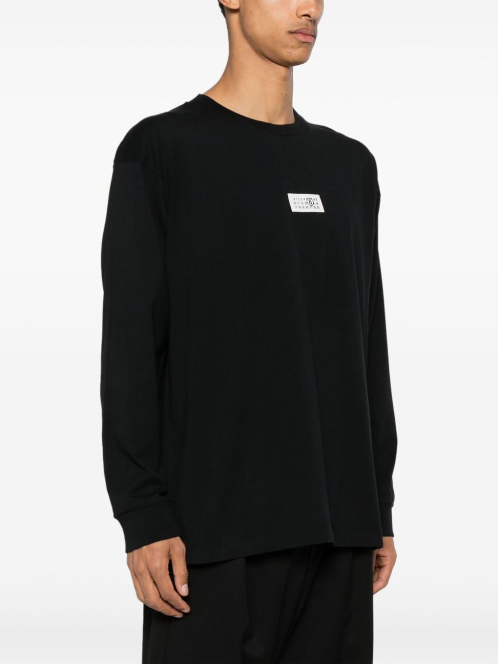 MM6 Maison Margiela-LOGO L/S T-SHIRT-