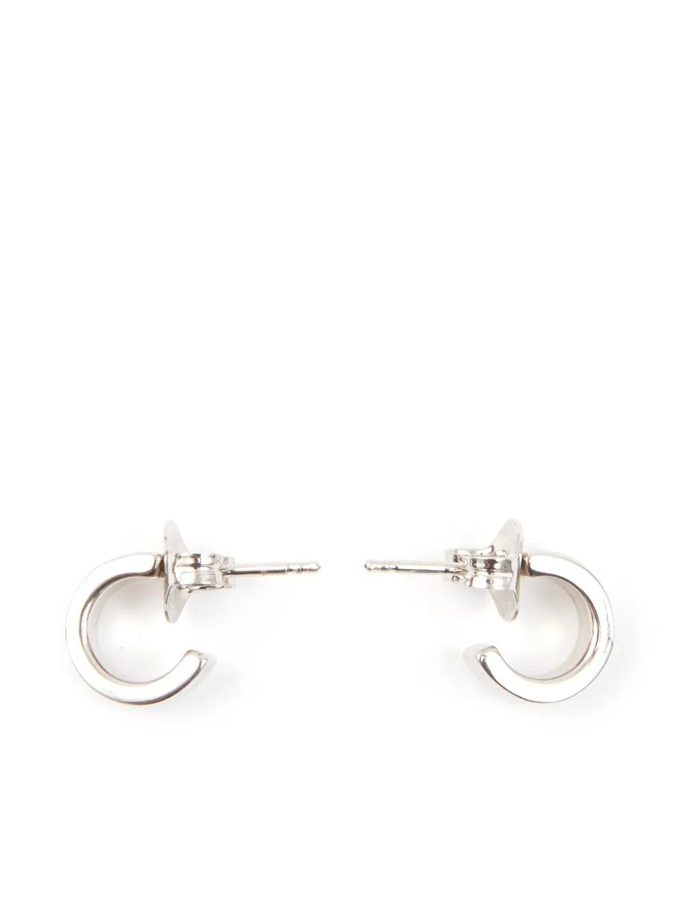 MM6 Maison Margiela-Minimal logo 4mm earrings-
