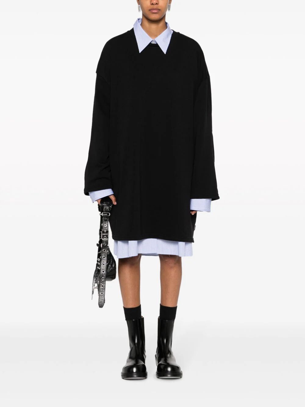 MM6 Maison Margiela-OVERSIZED Mini Dress-S52DA0032S25623 900