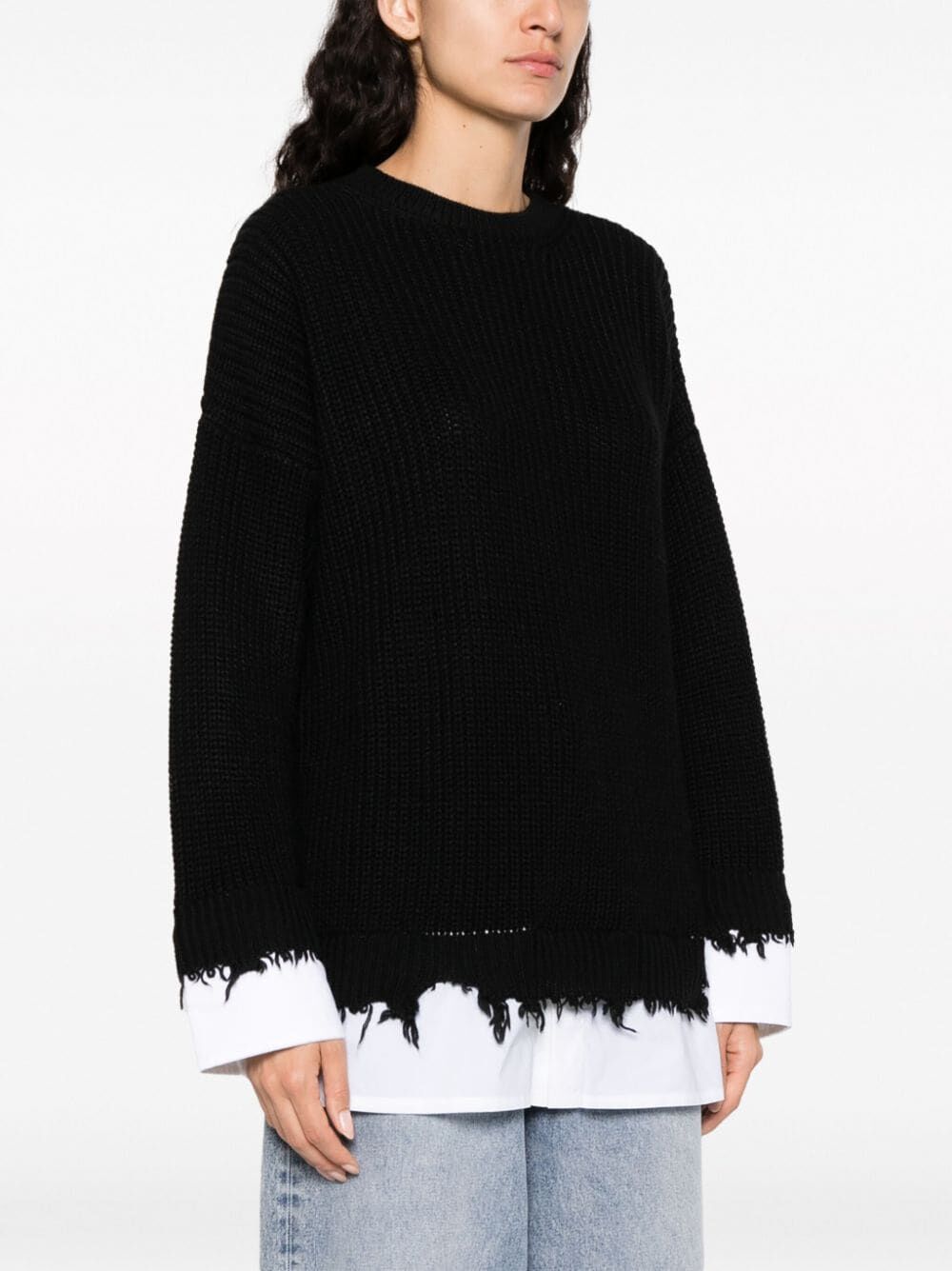 MM6 Maison Margiela-OVERSIZED PULLOVER-S62HL0019S18382 900