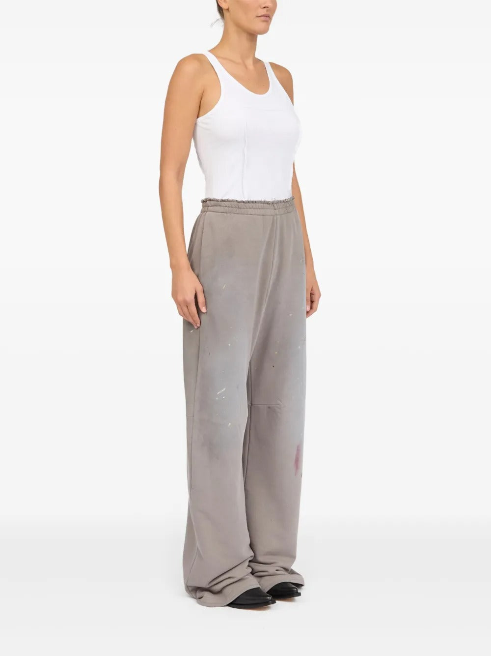 MM6 Maison Margiela-paint-splatter track pants-