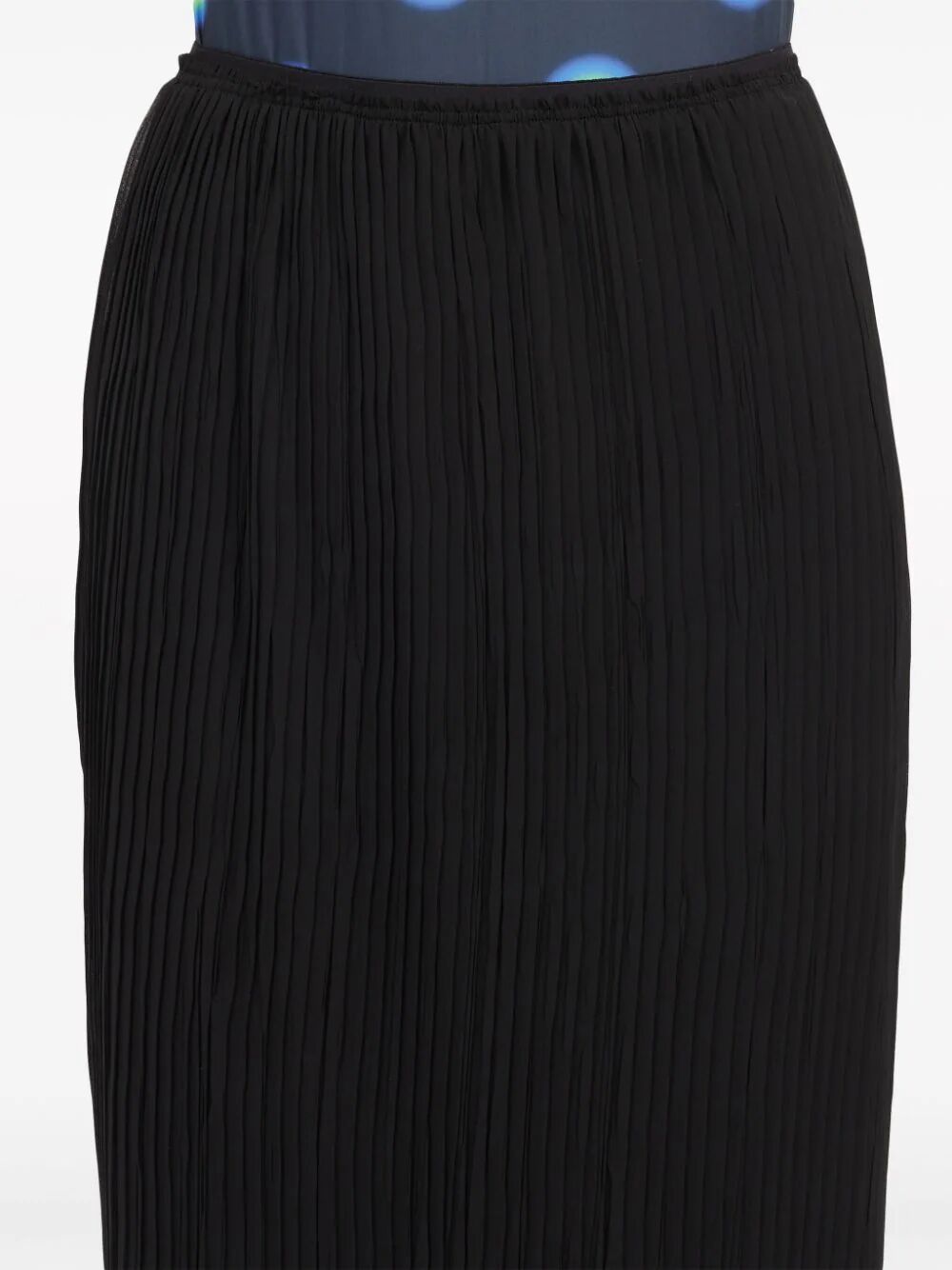 MM6 Maison Margiela-PLEATED SHEER Long Skirt-S52MI0009S78565 900