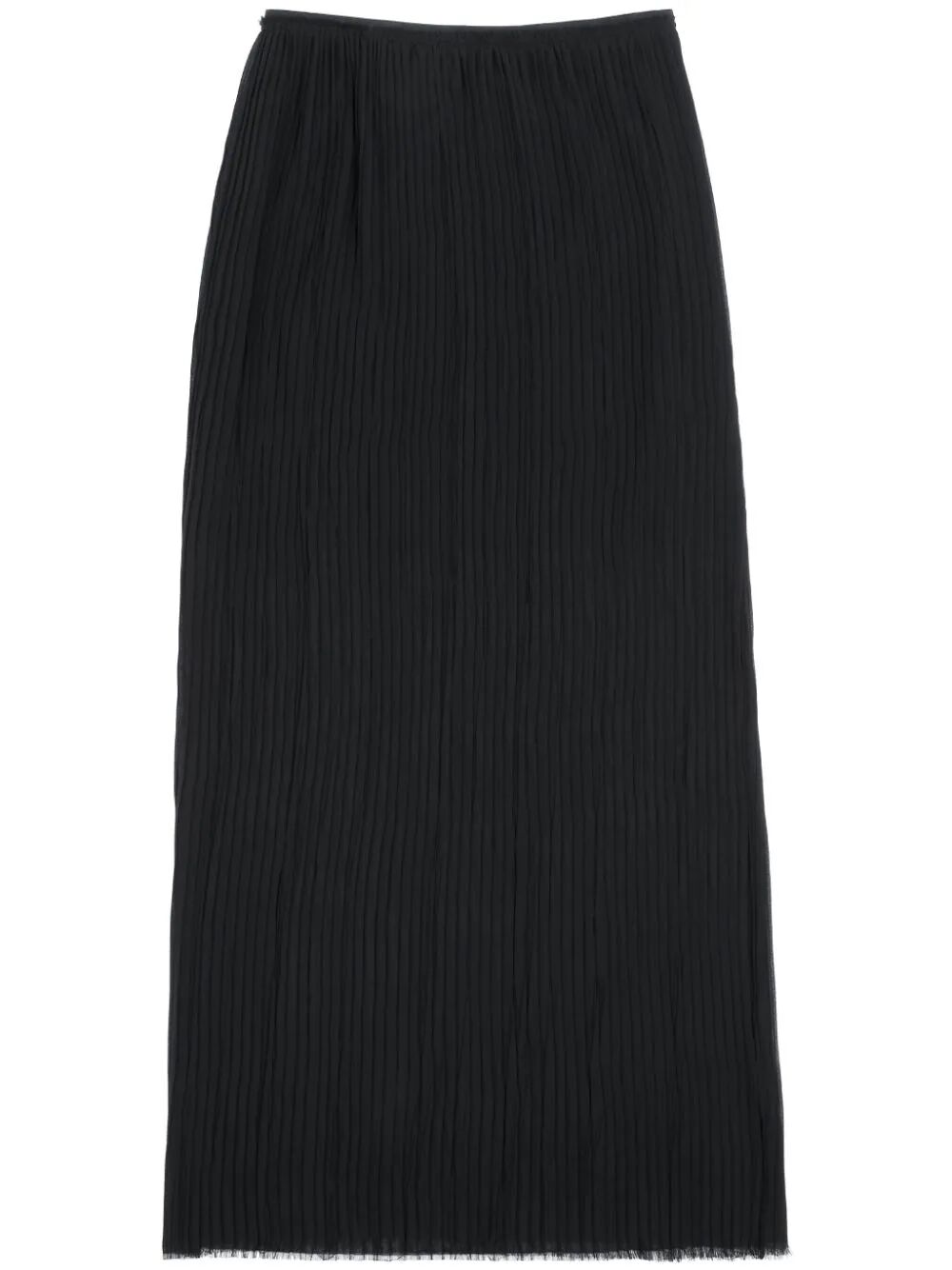 MM6 Maison Margiela-PLEATED SHEER Long Skirt-S52MI0009S78565 900