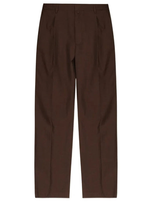 MM6 Maison Margiela-pleated waist trousers-