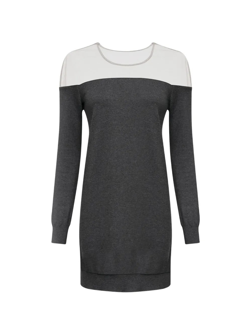 MM6 Maison Margiela-Short dress with long sleeves-