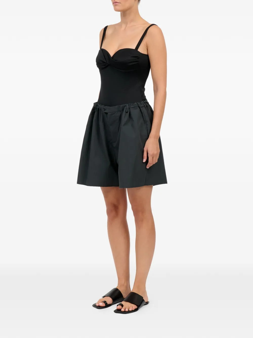 MM6 Maison Margiela-Shorts with fringes-