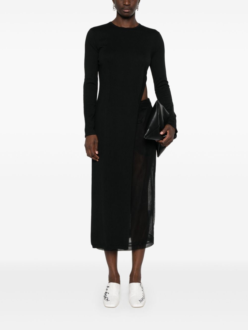 side cut midi dress Montana