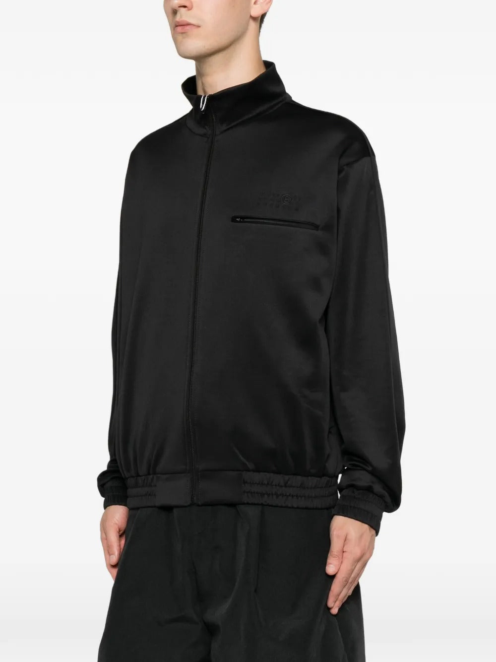 MM6 Maison Margiela-Sweatshirt with embroidered logo and – Dope
