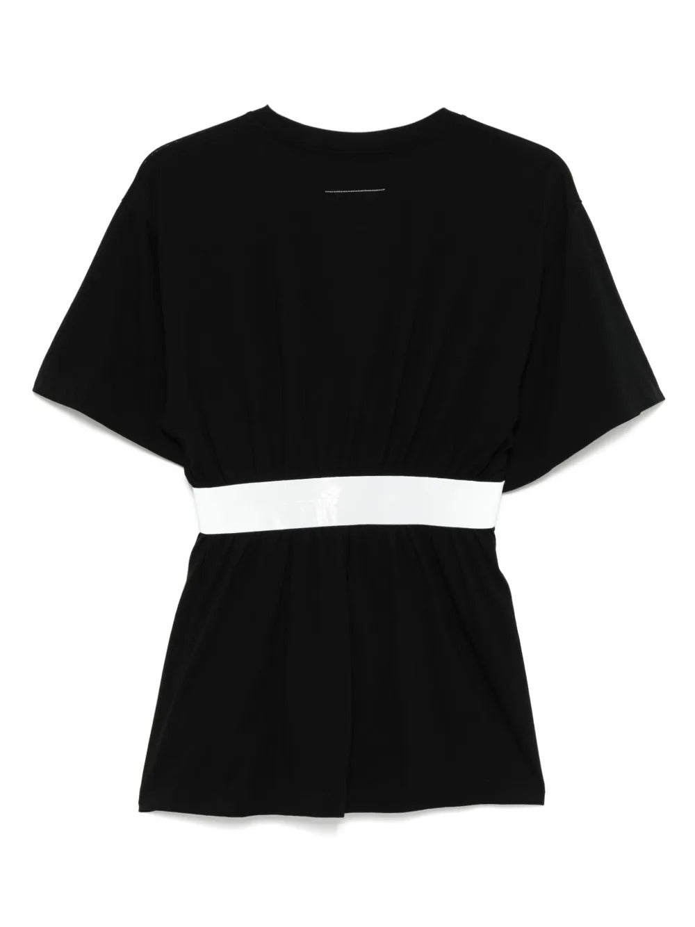 MM6 Maison Margiela-tape-embellished T-shirt-