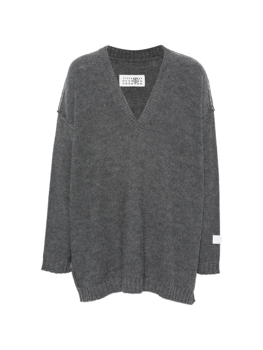 MM6 Maison Margiela-V-neck-