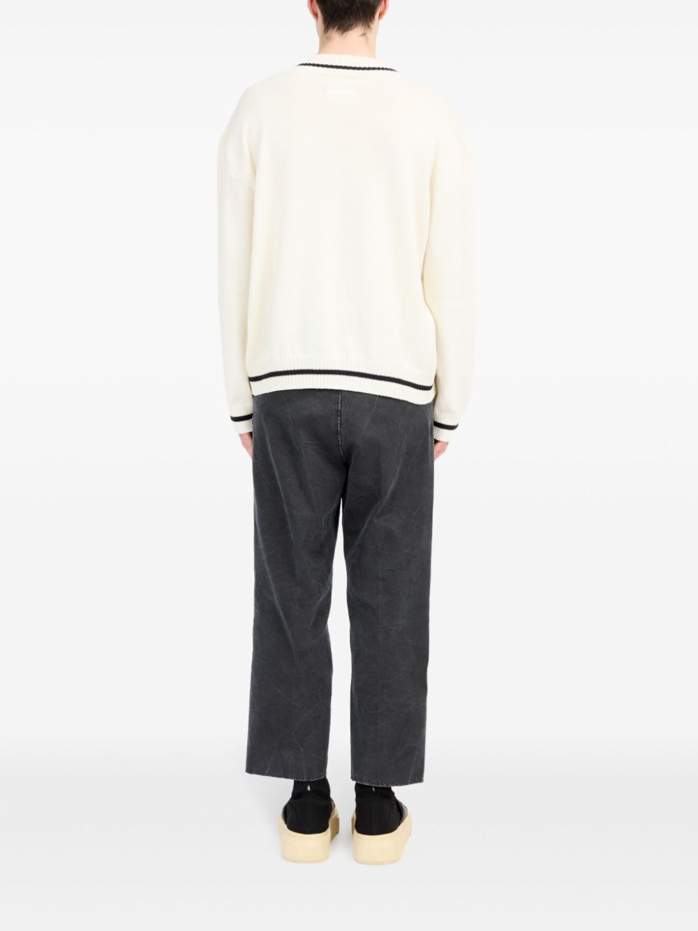 MM6 Maison Margiela-V-neck-