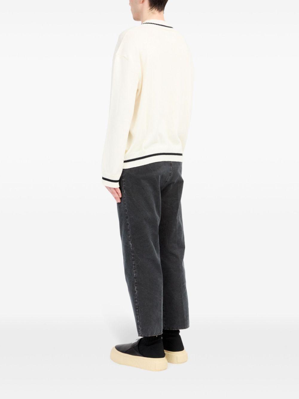 MM6 Maison Margiela-V-neck-