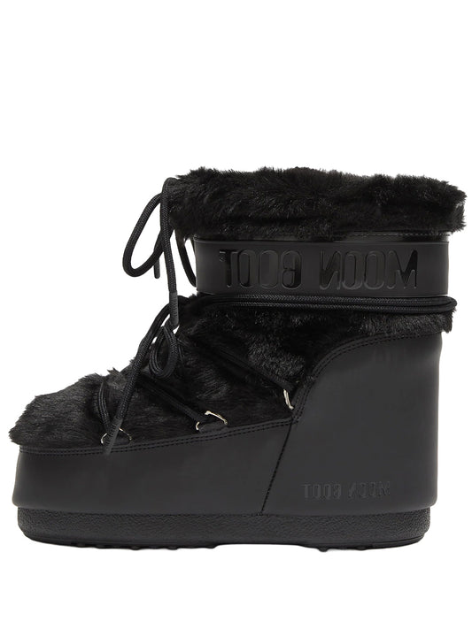 MOON BOOT-ICON LOW FAUX FUR-